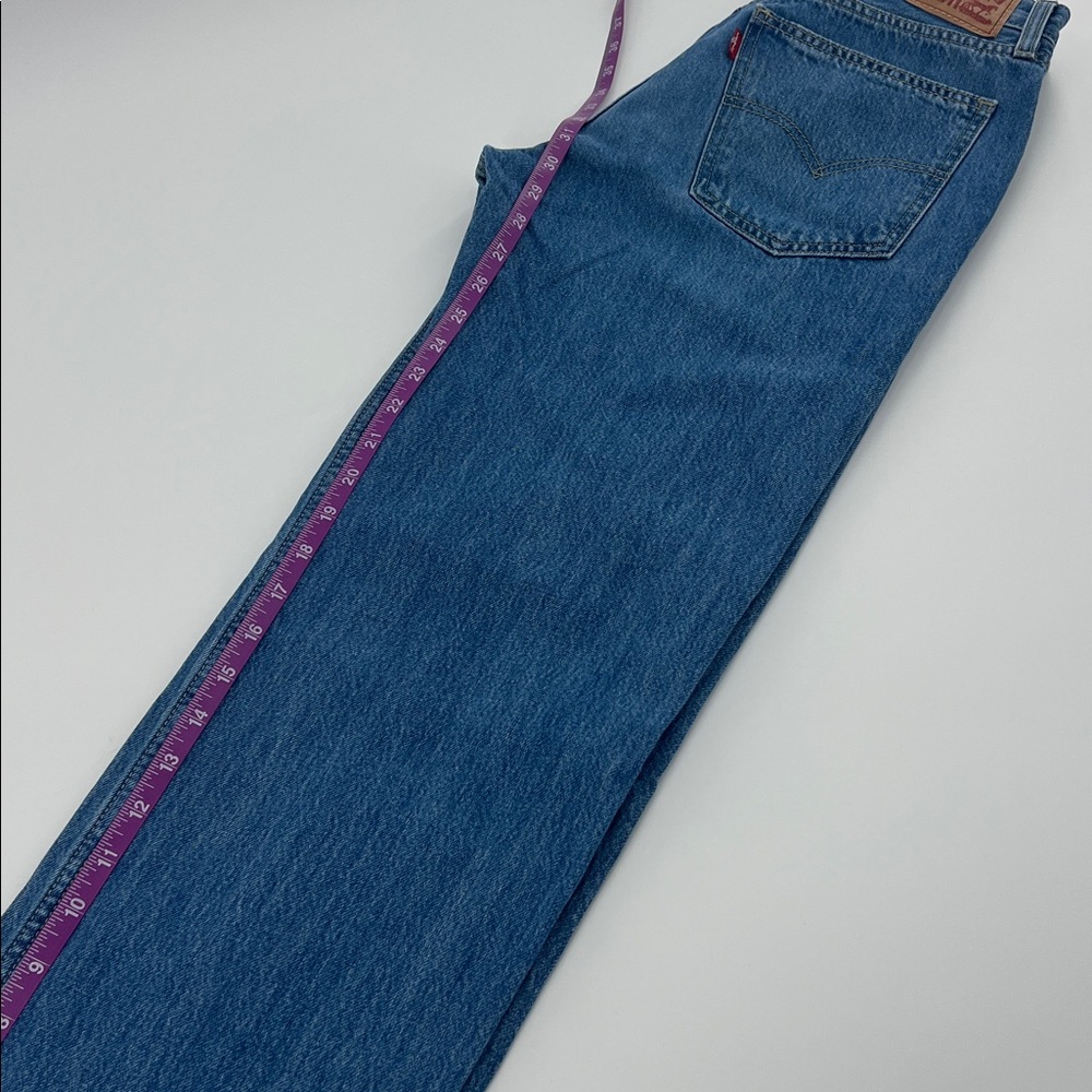 Levis low pro‎ straight Classic Blue Women's Jeans capsule staple wardrobe 26 - Picture 9 of 11